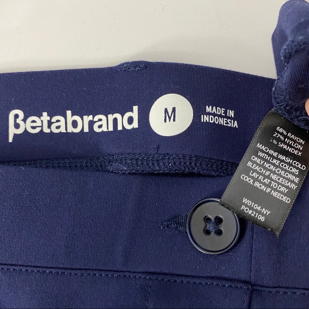 Betabrand Navy Bootcut Dress Pants - Picture 8 of 8